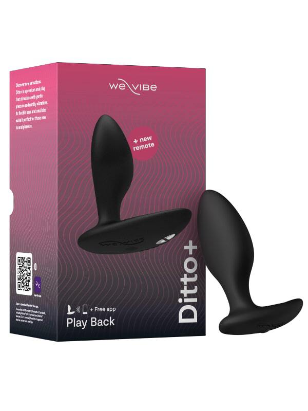 Plug Anal connecte Ditto+ We-Vibe Sextoys Vibromasseur anal Oh! Darling