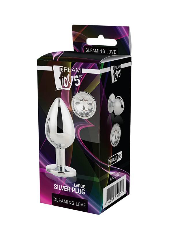 Plug anal L Silver Gleaming Love Dream Toys Sextoys Plug anal Oh! Darling