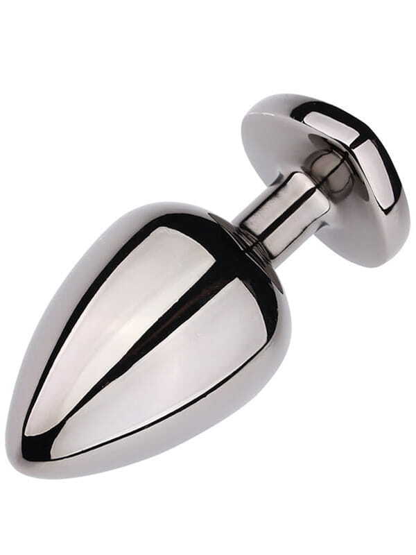 Plug coeur noir pierre violette Oh! Sextoys Plug anal Oh! Darling
