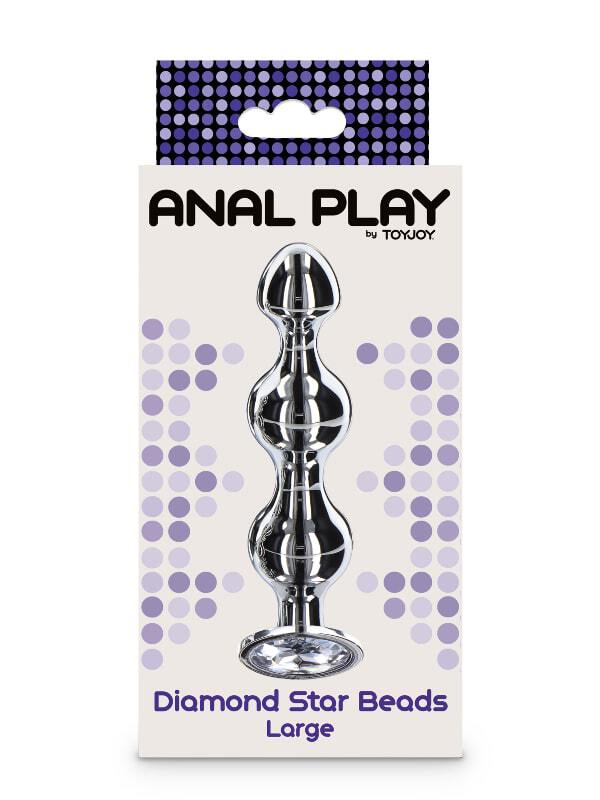 Plug Diamond Star Beads Large ToyJoy Sextoys Plug anal Oh! Darling