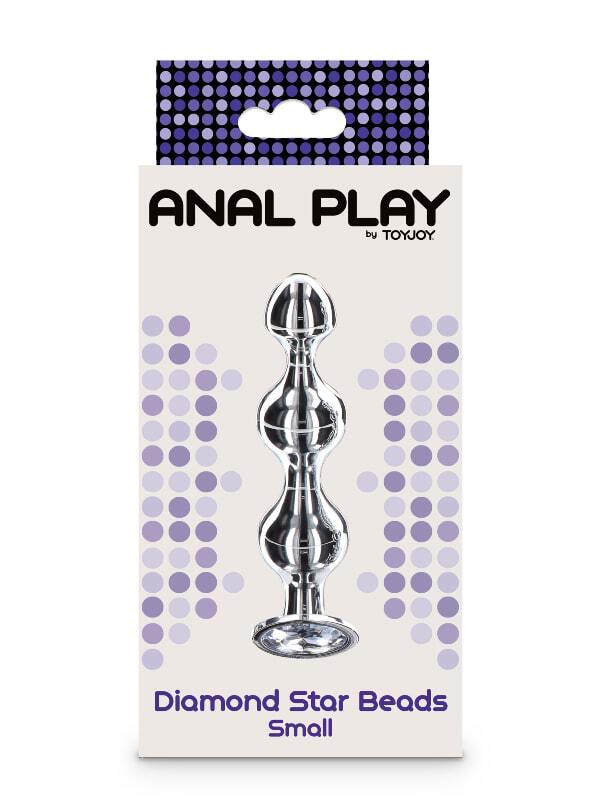 Plug Diamond Star Beads Small ToyJoy Sextoys Plug anal Oh! Darling