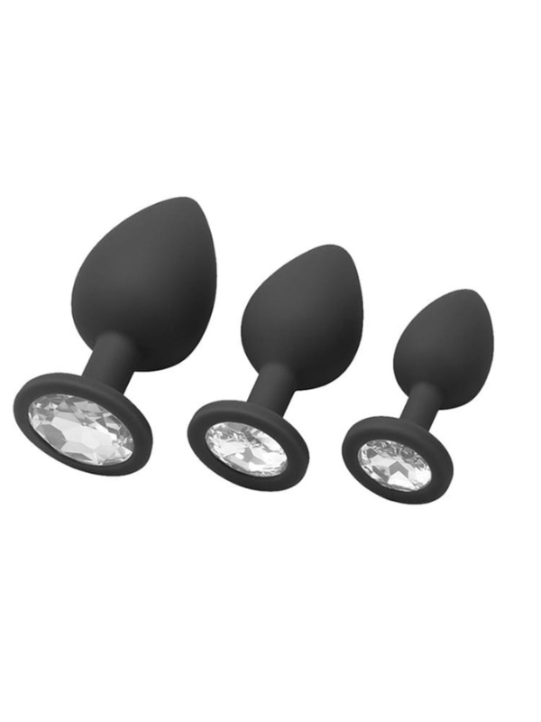 Plug Silicone Noir oh! Sextoys Plug anal Oh! Darling