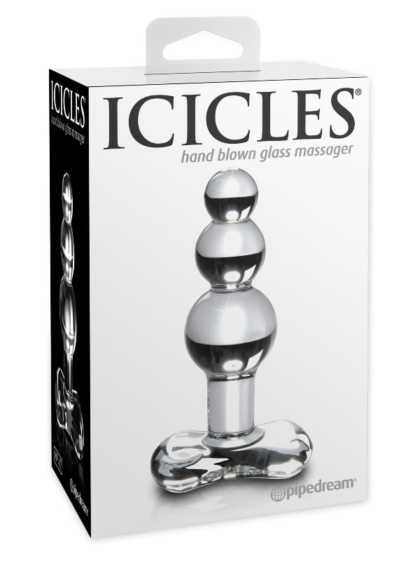 Plug en verre Icicles n°47 Pipedream Sextoys Plug anal Oh! Darling