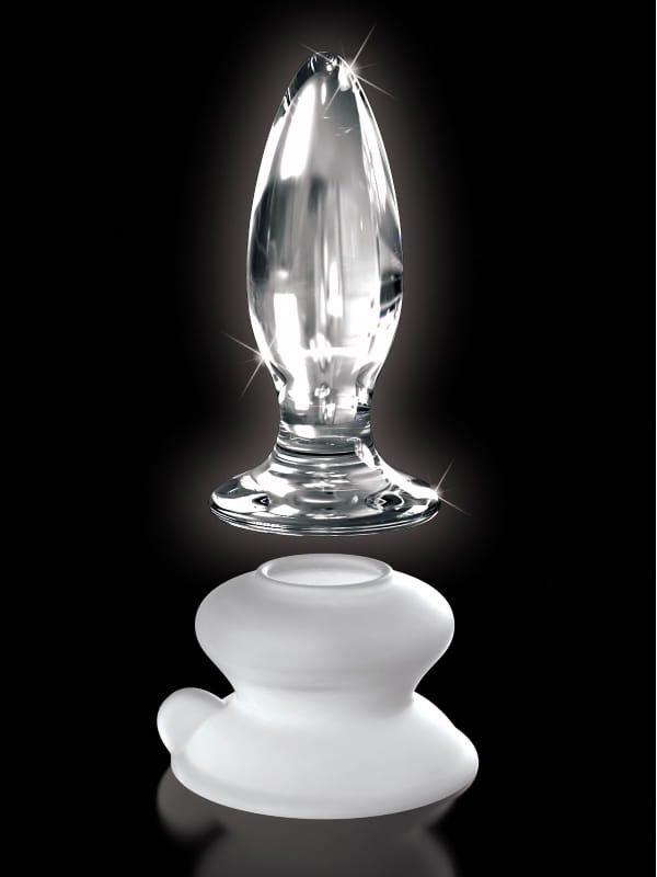 Plug ventouse en verre Icicles n°91 Pipedream Sextoys Sextoy en verre Oh! Darling