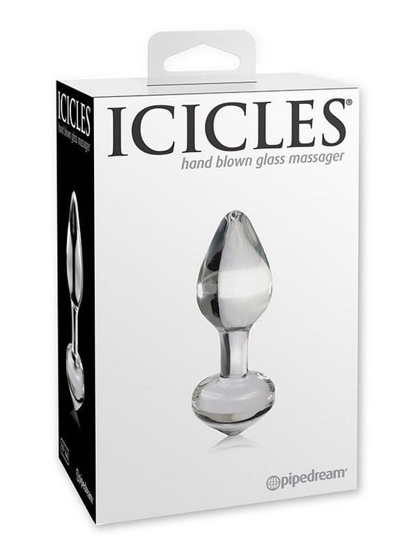 Plug en verre Icicles n°44 Pipedream Sextoys Plug anal Oh! Darling