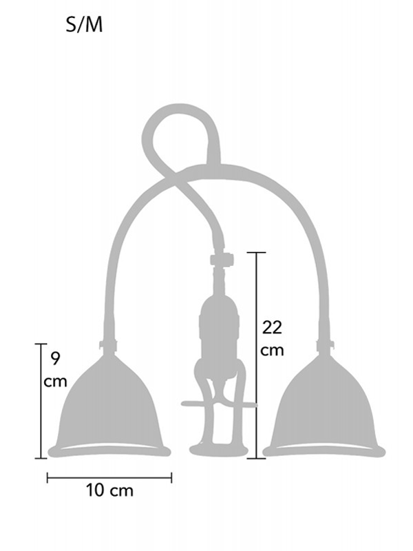 Pompe seins S/M Sextoys Pompes à clitoris, vulve et tétons Oh! Darling