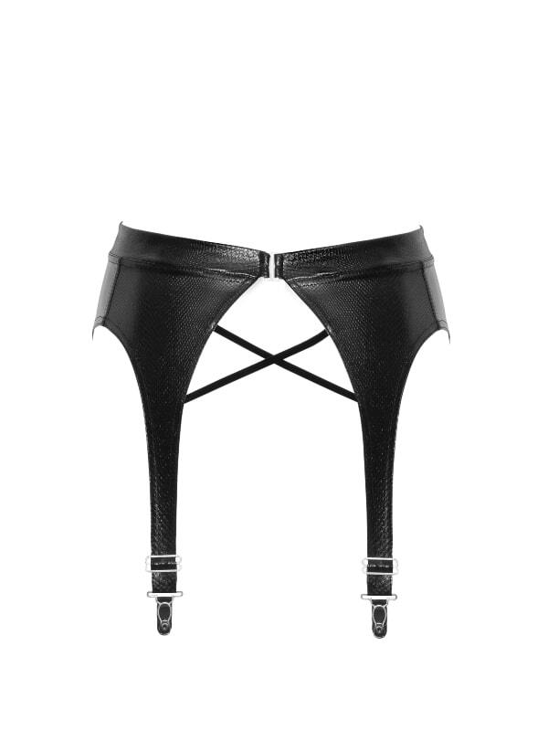 Porte-Jarretelles F277 Noir Handmade Lingerie Collants, Bas & Porte-Jarretelles Oh! Darling