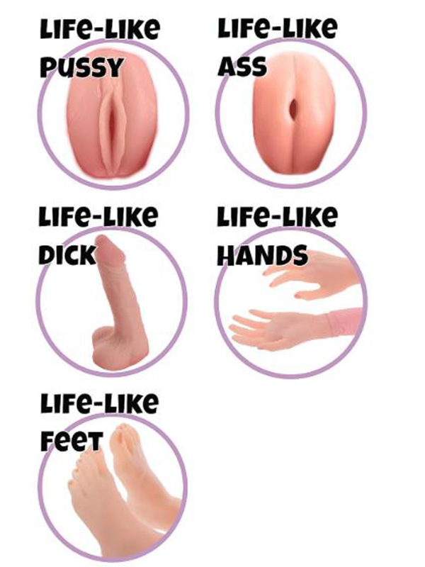 Poupée Gonflable Taylor Hermaphrodite Sextoys Poupée réaliste et gonflable Oh! Darling