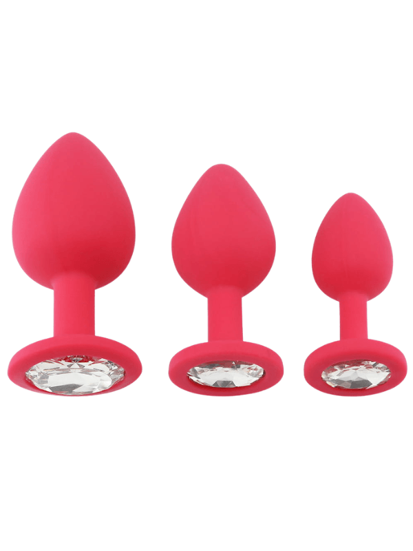 Plug Silicone Rouge oh! Sextoys Plug anal Oh! Darling