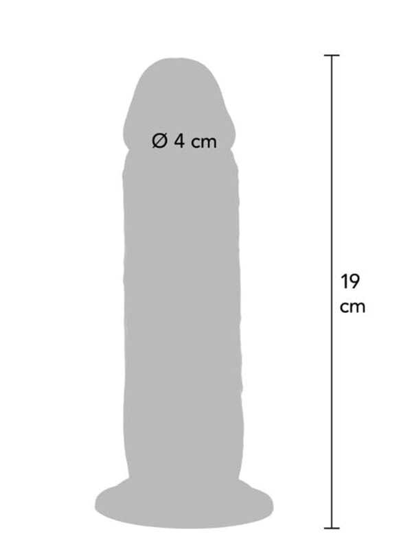 Réaliste vibrant 19cm Sextoys Sextoy réaliste Oh! Darling