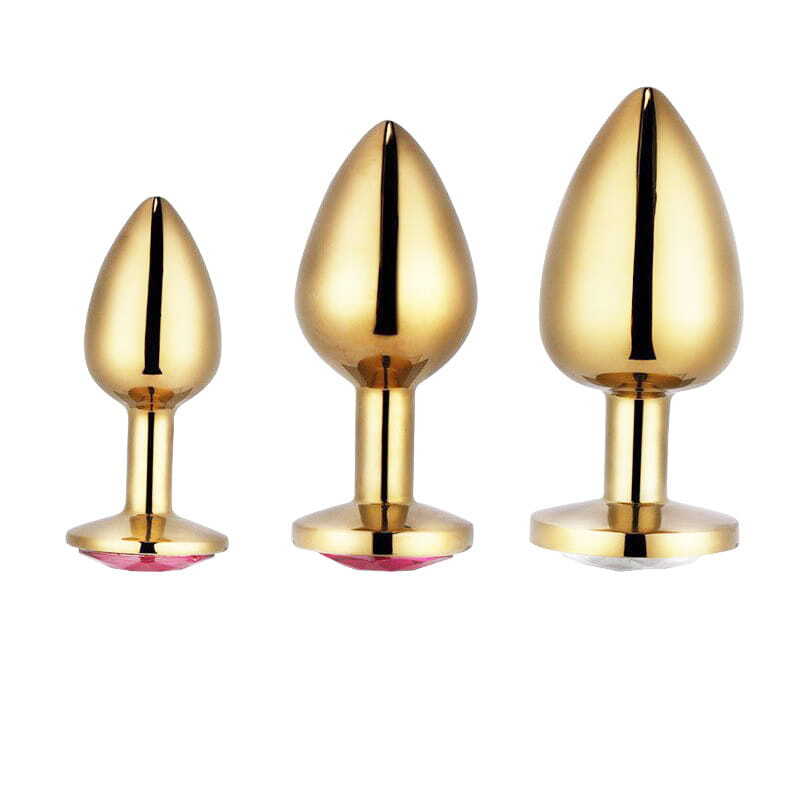 Rosebud Gold Pierre Blanche Oh! Sextoys Plug anal Oh! Darling