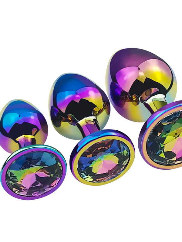 Plug Rainbow pierre Rainbow oh! Sextoys Plug anal Oh! Darling