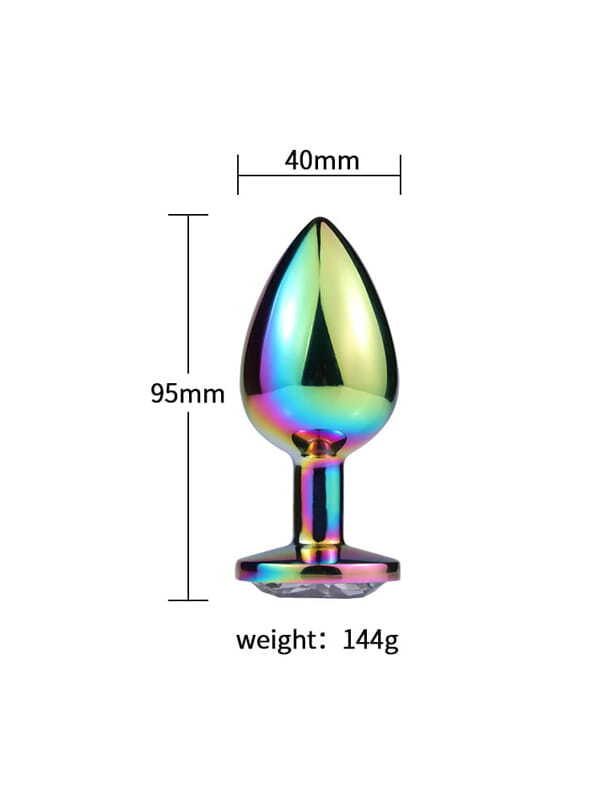 Plug Rainbow pierre Rainbow oh! Sextoys Plug anal Oh! Darling