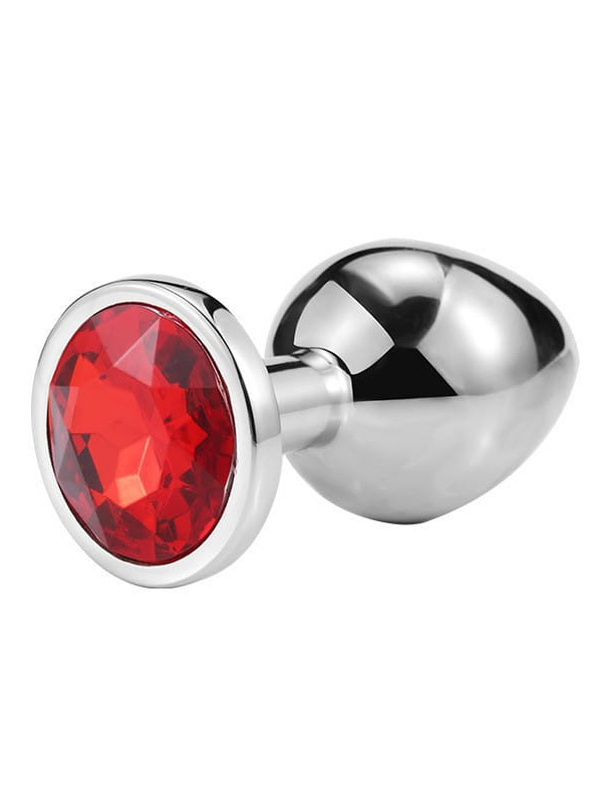 Rosebud Silver Pierre Rouge Oh! Sextoys Plug anal Oh! Darling