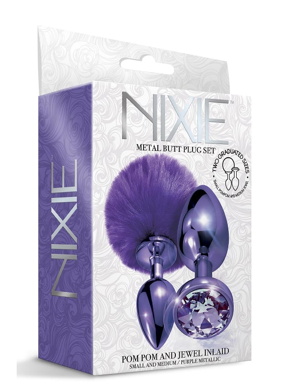 Set Plug Bijou/Pompom Nixie Sextoys Plug anal Oh! Darling