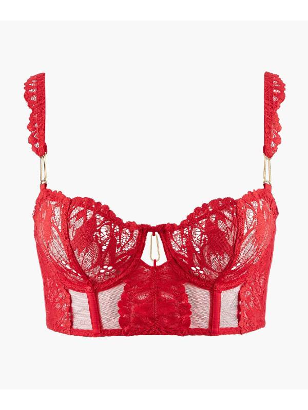 Soutien-gorge Bustier Flower Mania Aubade Lingerie Soutiens-gorge Oh! Darling