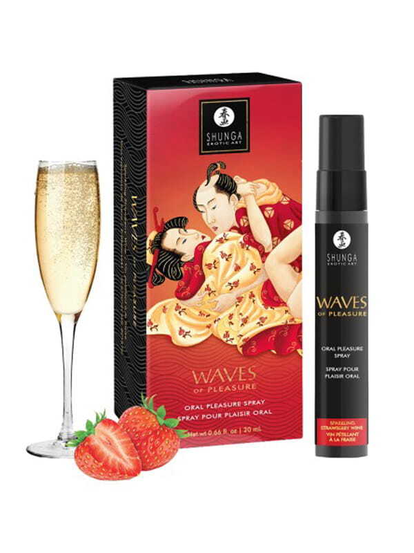 Activateur de salive vin pétillant à la fraise Aphrodisiaque Pour plus de plaisir Oh! Darling