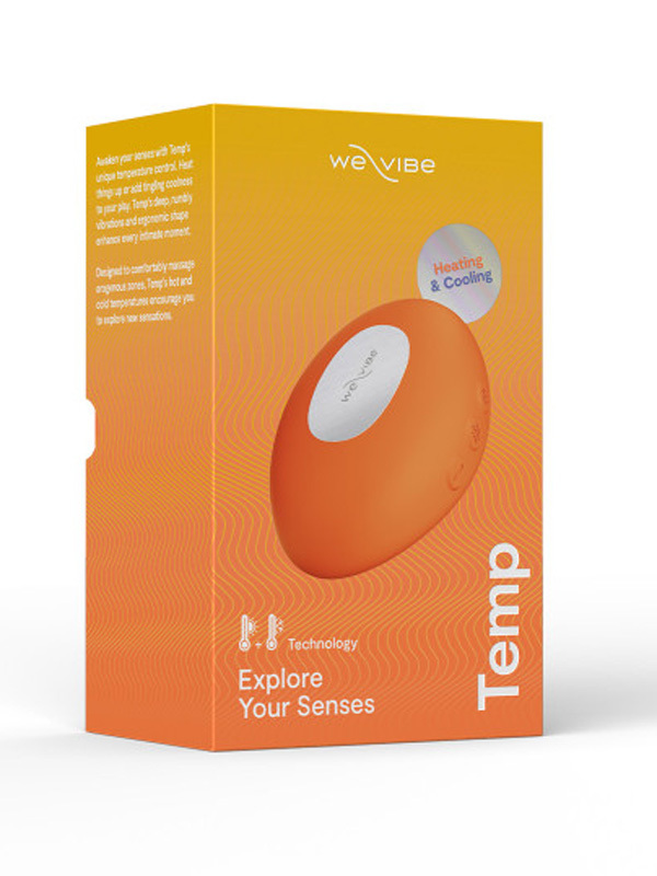 Stimulateur Clitoridien Chaud-Froid Temp Orange Sextoys Stimulateur clitoridien Oh! Darling