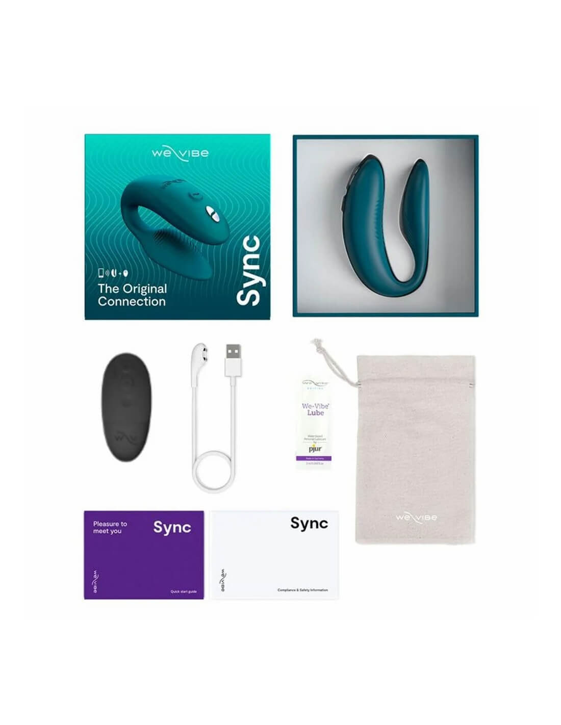 Stimulateur connecté We-vibe Sync 2 Sextoys Sextoy Connecté Oh! Darling