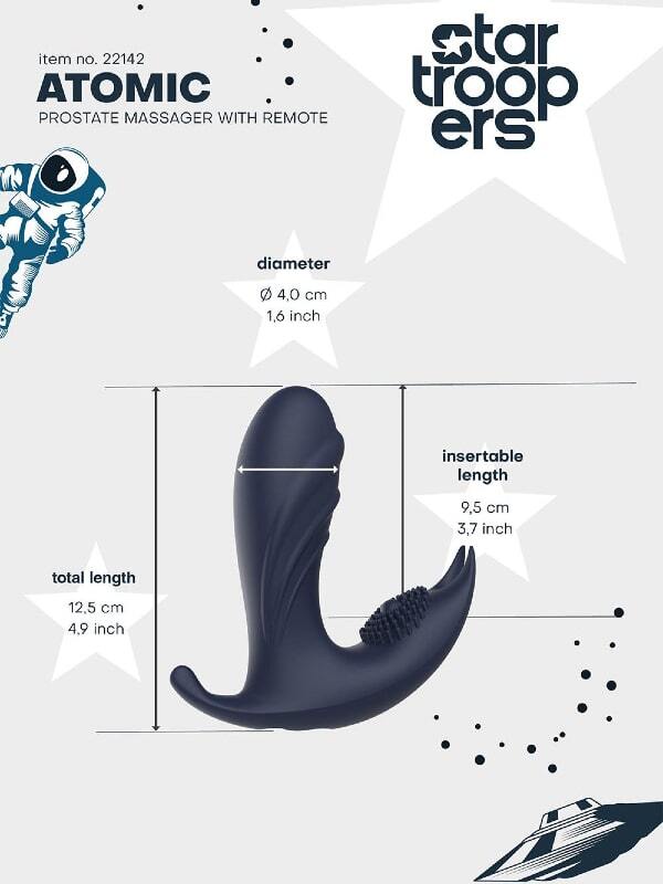 Stimulateur Prostatique Startroopers Atomic Dream Toys Sextoys Stimulateur de prostate Oh! Darling