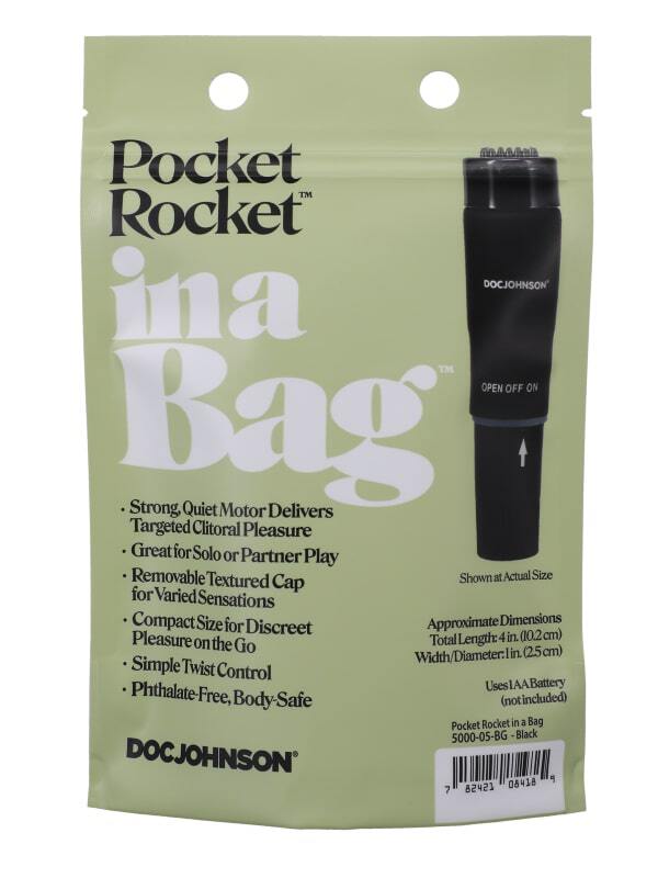 Stimulateur Rocket Pocket In a Bag Doc Johnson Sextoys Stimulateur clitoridien Oh! Darling