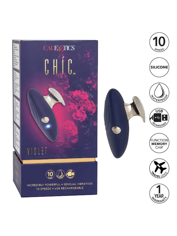 Stimulateur clitoridien Chic Violet Calexotics Sextoys Stimulateur clitoridien Oh! Darling