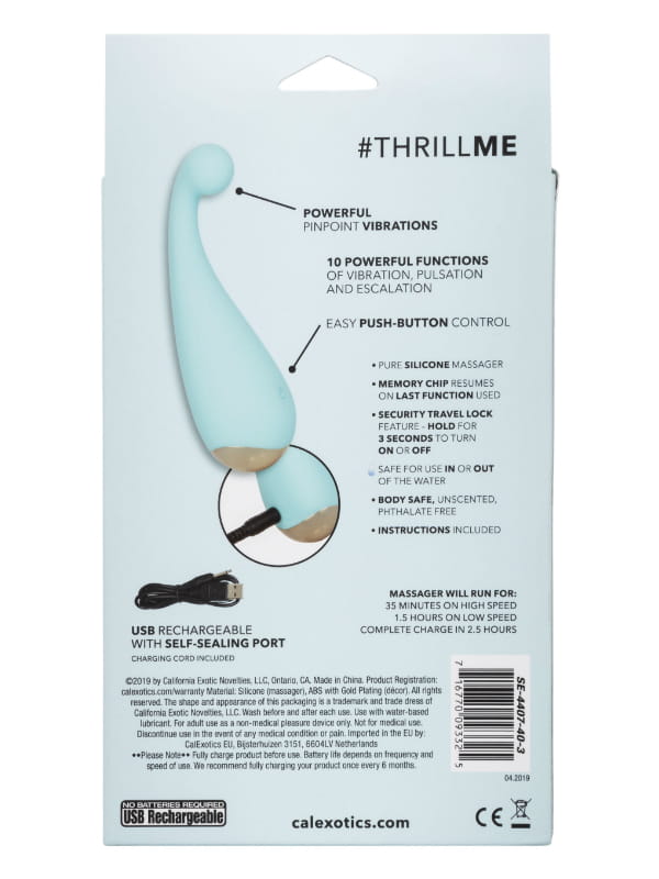 Stimulateur clitoridien Slay Thrill Me Calexotics Sextoys Stimulateur clitoridien Oh! Darling