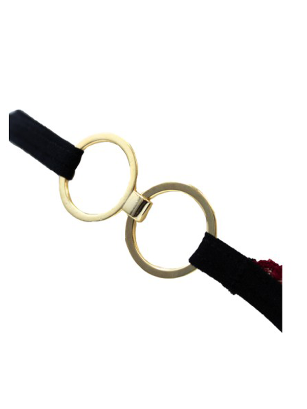 String Bordeaux avec Anneaux Détachables Lingerie Lingerie Sexy Oh! Darling