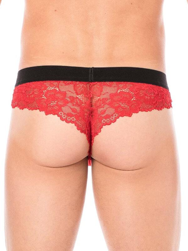 String Lace Look Me rouge 2