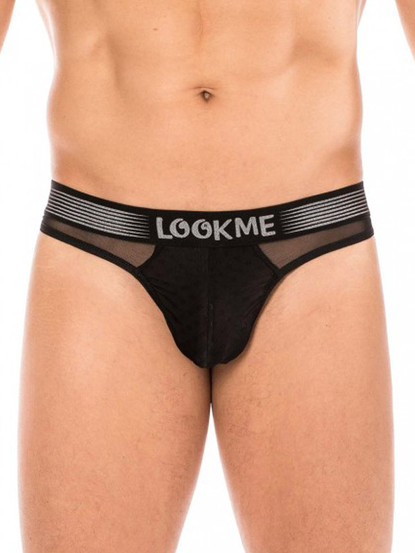 String noir Tandem Look Me Lingerie Lingerie Homme Oh! Darling