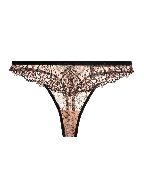 Tanga Cœurs enlacés Aubade Lingerie Strings & Culottes Oh! Darling