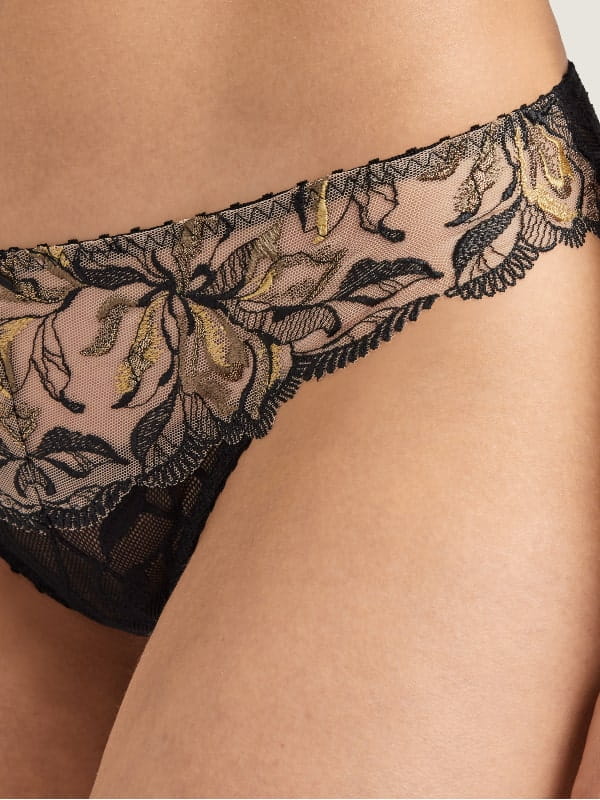 Tanga Encre de Chine Aubade Lingerie Strings & Culottes Oh! Darling