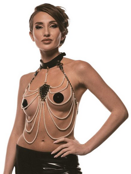 Harnais Majestic perles BDSM Accessoire Oh! Darling