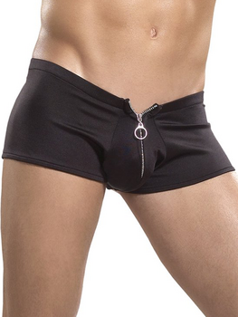 Shorty Zip Noir Lingerie Lingerie Homme Oh! Darling