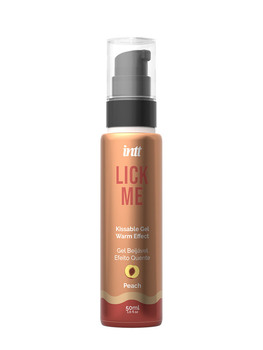 Lick Me INTT gel chauffant pêche Bien-être Massage intime Oh! Darling