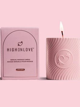 Bougie sensuelle pour massage HighOnLove fraise Bien-être Bougie de massage Oh! Darling