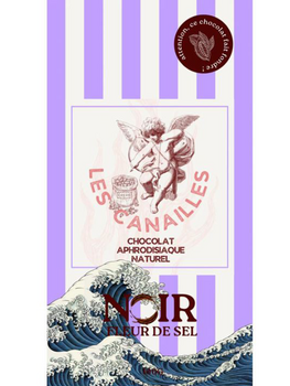 Chocolat Noir Fleur de Sel Aphrodisiaque Chocolat Noir Aphrodisiaque Oh! Darling