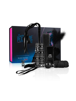 Coffret Secret Pleasure Chest Black Fantasy BDSM Accessoire Oh! Darling