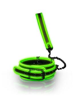 Collier et Laisse Glow in the Dark Ouch BDSM Accessoire Oh! Darling
