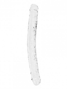 Double Dildo Transparent 34 Cm Les marques sexy Realrock Oh! Darling