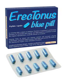 Stimulant Erectonus blue pill Vital Perfect Aphrodisiaque Améliorer l'érection Oh! Darling