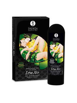 Gel Sensibilisant Lotus Noir Shunga Bien-être Massage intime Oh! Darling