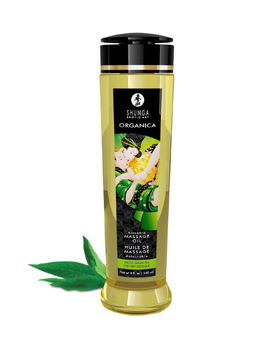 Huile de massage Organica Thé Vert Shunga Bien-être Massage du corps Oh! Darling