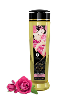 Huile de massage Pétales de rose Shunga Bien-être Massage du corps Oh! Darling