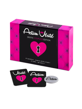 Jeu Action ou Vérité Erotic Couple Tease & Please Cul'turel Jeu coquin Oh! Darling