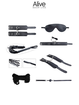 Ensemble secret désires noir BDSM BDSM Oh! Darling