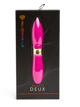 NU Sensuelle Bullets Deux Double-Ended Rose Sextoys Stimulateur clitoridien Oh! Darling