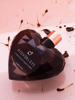 Peinture pour le corps Chocolat Noir High On Love Bien-être Massage du corps Oh! Darling