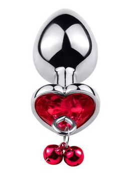 Plug coeur avec clochette Sextoys Plug anal Oh! Darling