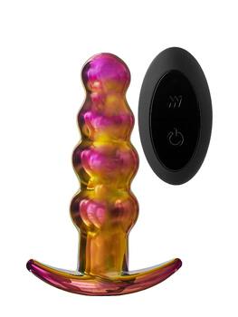 Plug anal télécommandé Remote Vibe Beaded Dream Toys Sextoys Sextoy en verre Oh! Darling